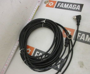 Датчик оптический
sensor optical, diffuse-reflection sensor, M18x1 64long, Sn: 10-120, 10-35V DC, 1x PNP NO (NO), Connector M12 3pin, IP67, Brass Chrome-plated+Glass, 0.5kHz, Background suppression, Polarity free red light, Point, Manual adjustment
including 2x Nut, 2x Toothed washer
+
Кабельный разъем
Connection cable, 5.00m, M12 Female (socket) 3pin Angled, Free conductor end 3pin, 3x0.34mm², PUR (Polyurethane), Ø4.3mm, 250V, -30-90°C, IP67, Suitable for trailing chain and torsion resistant, Oil and cooling lubricants, Welding area, Silicone-free ipf electronic